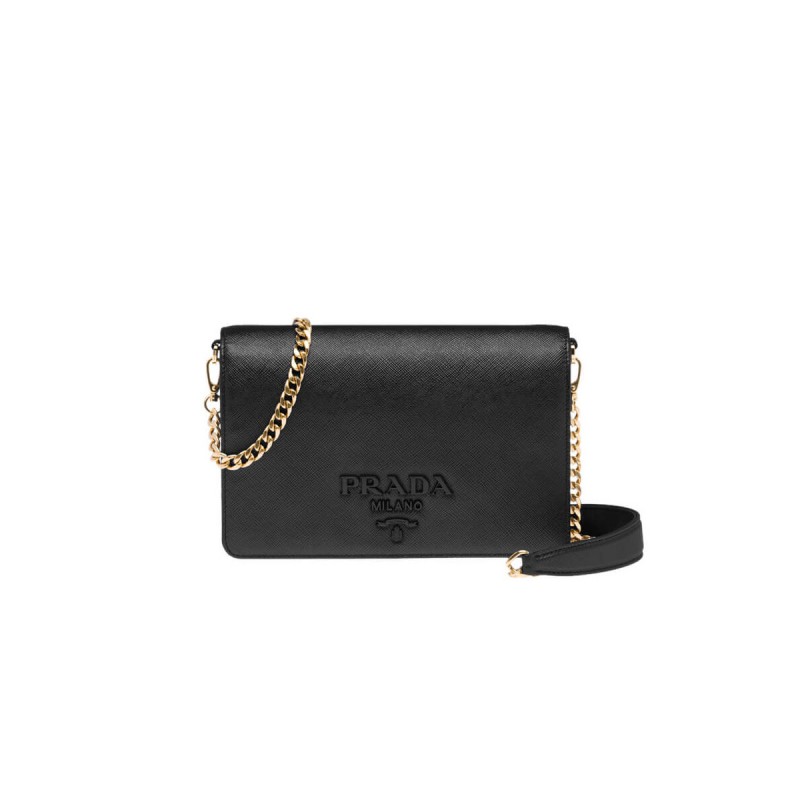 Prada Saffiano Leather Shoulder Bag 1BP012