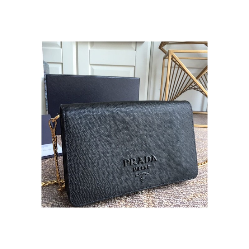 Prada Saffiano Leather Shoulder Bag 1BP012