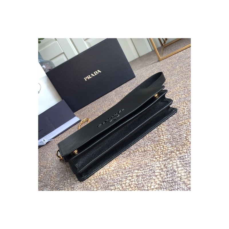 Prada Saffiano Leather Shoulder Bag 1BP012