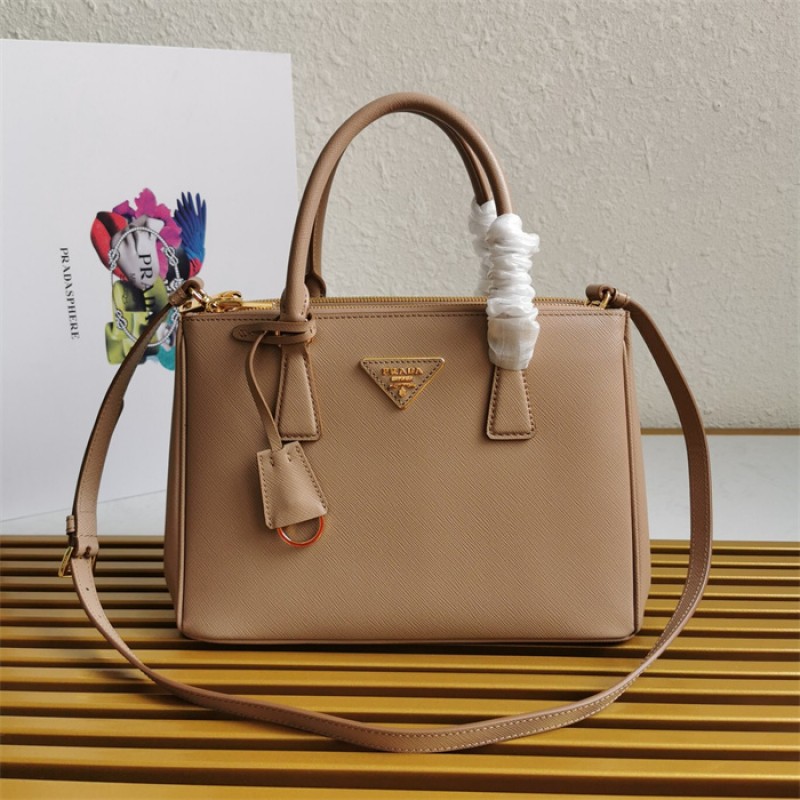 Medium Prada Galleria Saffiano leather bag Sand Beige 1BA863