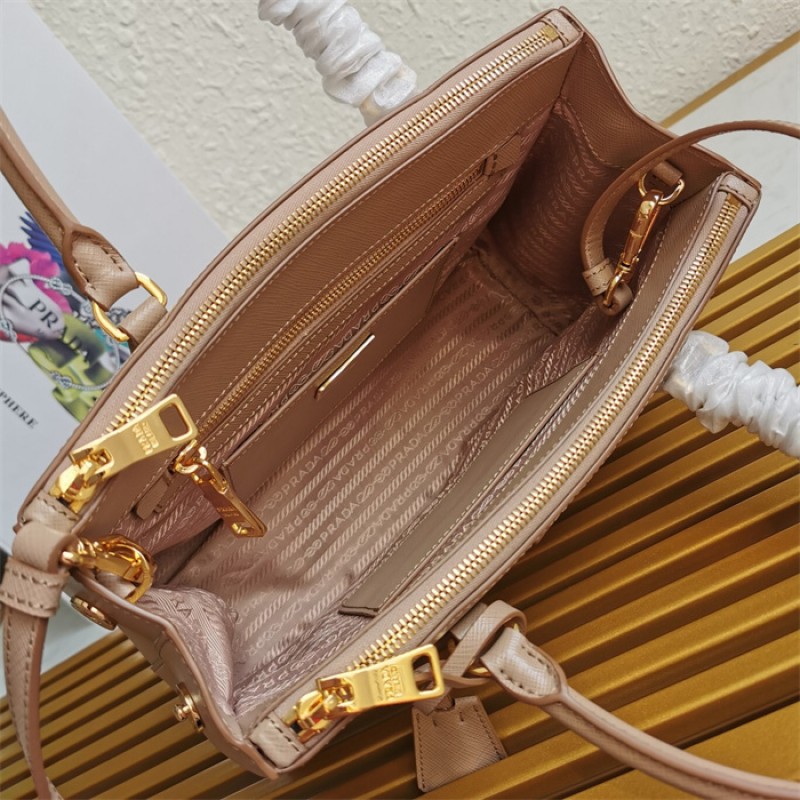 Medium Prada Galleria Saffiano leather bag Sand Beige 1BA863