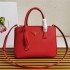 Medium Prada Galleria Saffiano leather bag 1BA863 Red