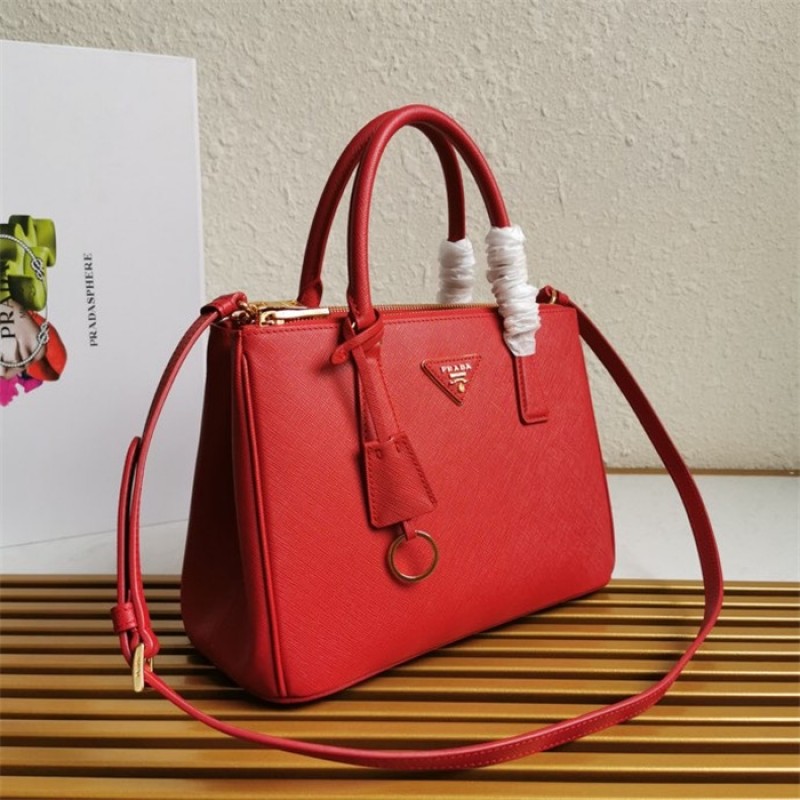 Medium Prada Galleria Saffiano leather bag 1BA863 Red
