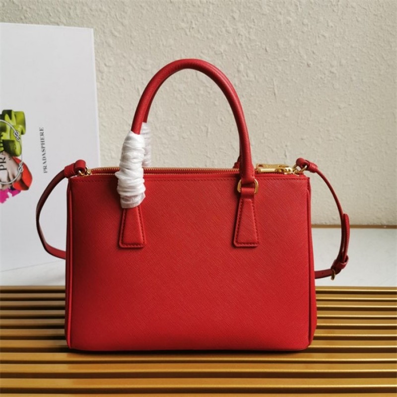 Medium Prada Galleria Saffiano leather bag 1BA863 Red