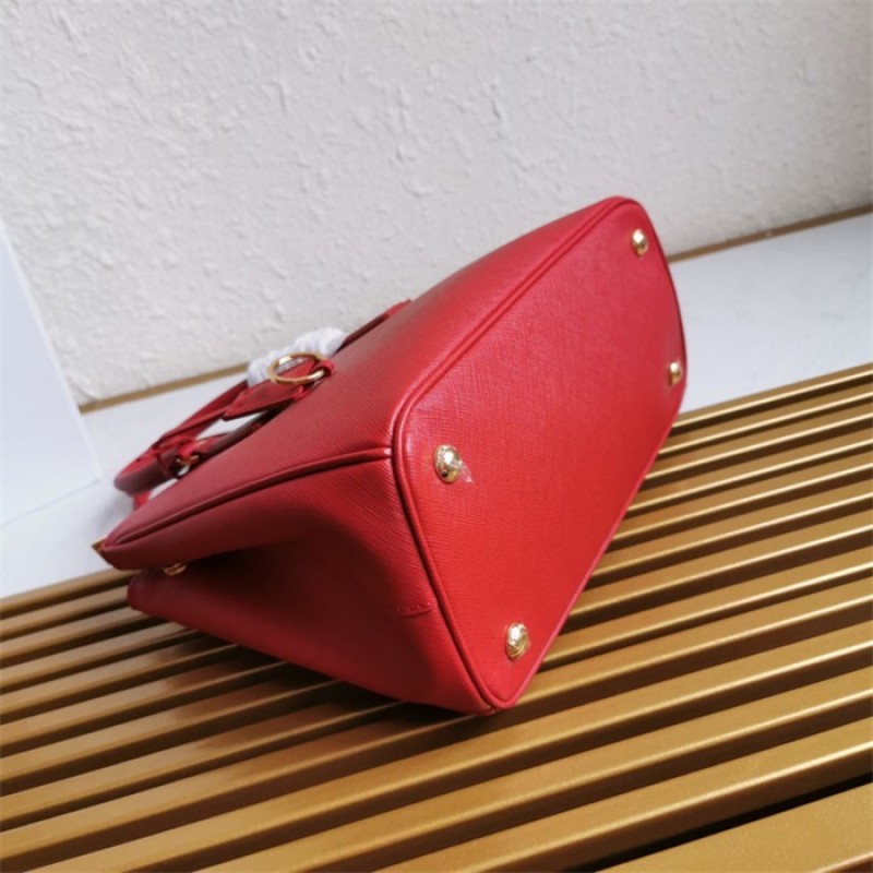 Medium Prada Galleria Saffiano leather bag 1BA863 Red