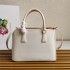 Medium Prada Galleria Saffiano leather bag 1BA863 White