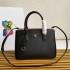 Medium Prada Galleria Saffiano leather bag 1BA863 Black