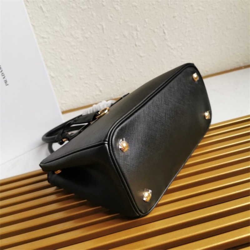 Medium Prada Galleria Saffiano leather bag 1BA863 Black