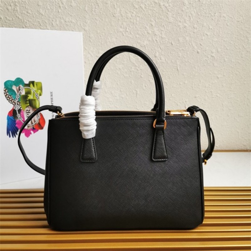 Medium Prada Galleria Saffiano leather bag 1BA863 Black