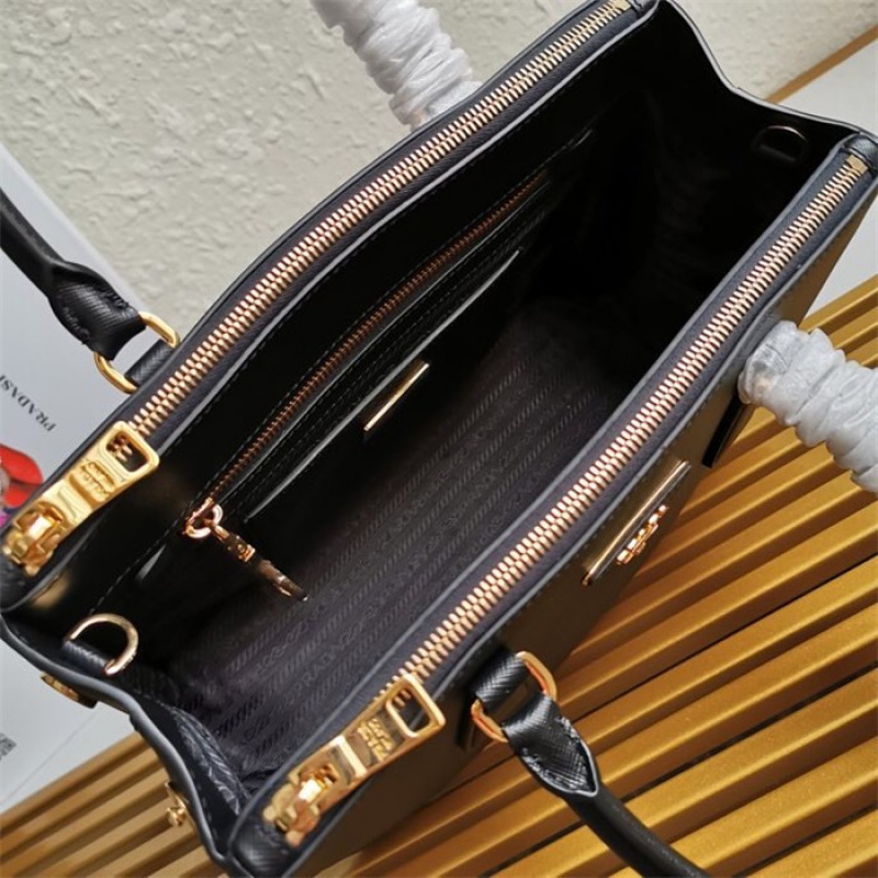 Medium Prada Galleria Saffiano leather bag 1BA863 Black