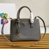 Medium Prada Galleria Saffiano leather bag 1BA863 Grey