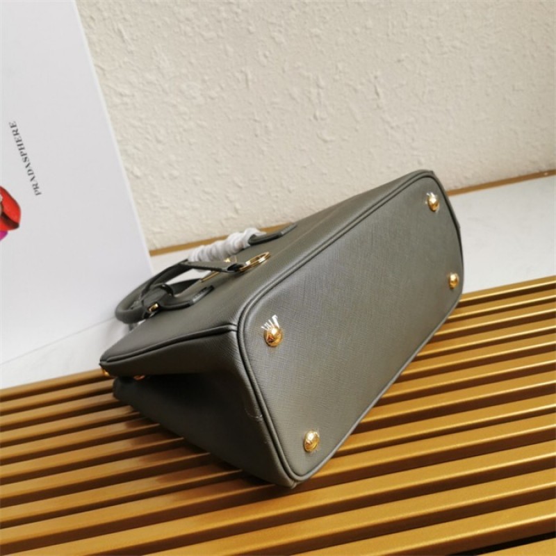 Medium Prada Galleria Saffiano leather bag 1BA863 Grey