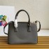 Medium Prada Galleria Saffiano leather bag 1BA863 Grey