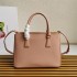 Medium Prada Galleria Saffiano leather bag 1BA863 Light pink