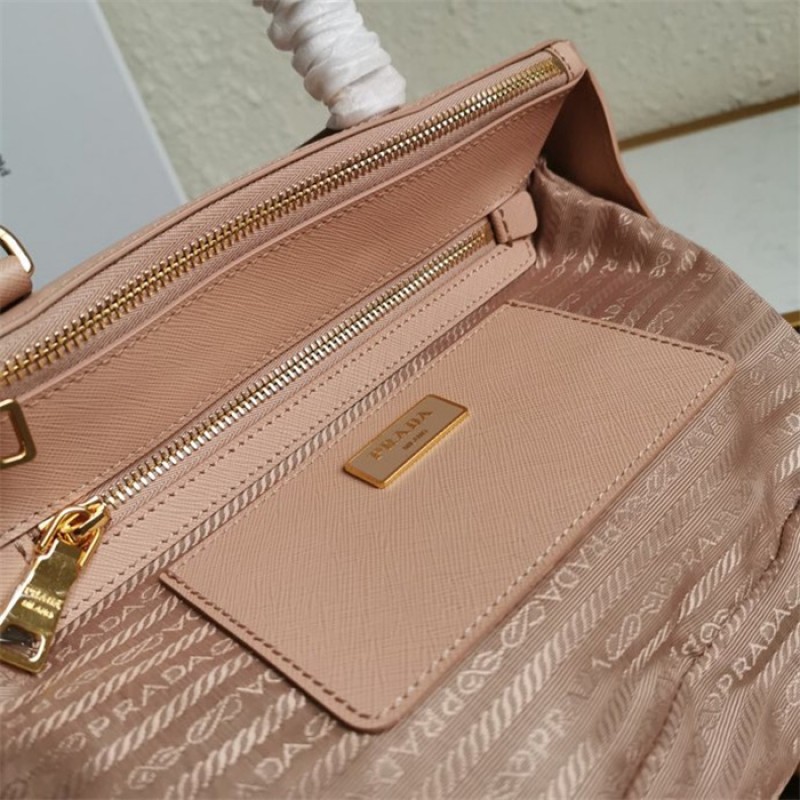 Medium Prada Galleria Saffiano leather bag 1BA863 Light pink