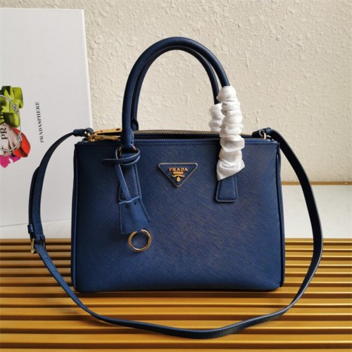 Medium Prada Galleria Saffiano leather bag 1BA863 Blue