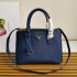 Medium Prada Galleria Saffiano leather bag 1BA863 Blue