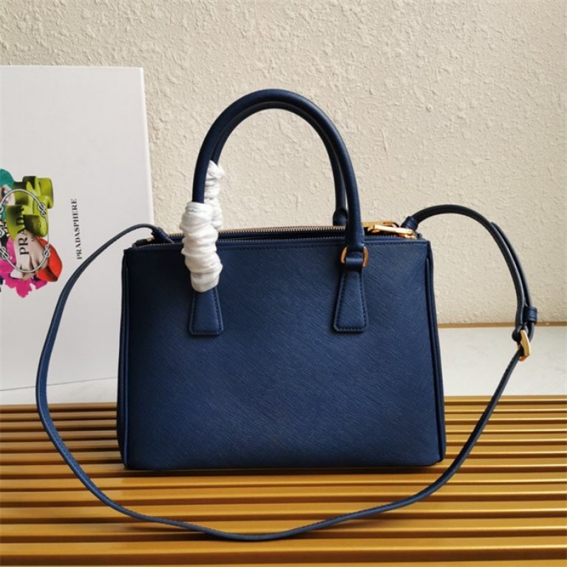 Medium Prada Galleria Saffiano leather bag 1BA863 Blue