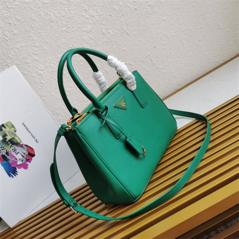 Medium Prada Galleria Saffiano leather bag 1BA863 Green
