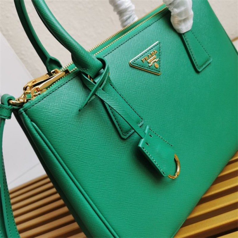 Medium Prada Galleria Saffiano leather bag 1BA863 Green