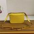 Prada Emblème Saffiano shoulder bag 1BD320 Yellow