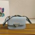 Prada Emblème Saffiano shoulder bag 1BD320 Light Blue