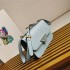 Prada Emblème Saffiano shoulder bag 1BD320 Light Blue