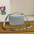 Prada Emblème Saffiano shoulder bag 1BD320 Light Blue