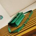 Prada Emblème Saffiano shoulder bag 1BD320 Green