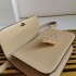Prada Emblème Saffiano shoulder bag 1BD320 Beige
