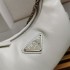 Padded nappa-leather Prada Re-Edition 2005 shoulder bag 1BH204 White