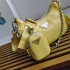 Padded nappa-leather Prada Re-Edition 2005 shoulder bag 1BH204 Yellow