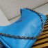 Padded nappa-leather Prada Re-Edition 2005 shoulder bag 1BH204 Blue