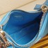 Padded nappa-leather Prada Re-Edition 2005 shoulder bag 1BH204 Blue