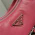 Padded nappa-leather Prada Re-Edition 2005 shoulder bag 1BH204 Pink