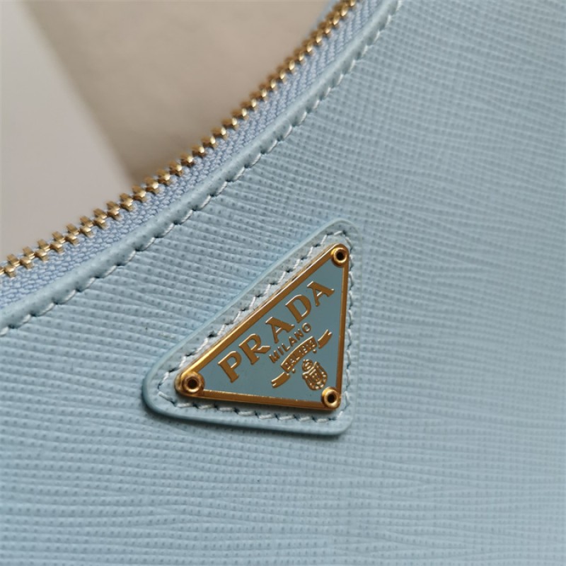 Prada Re-Edition 2005 Saffiano leather bag 1BH204 Light Blue