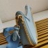 Prada Re-Edition 2005 Saffiano leather bag 1BH204 Light Blue