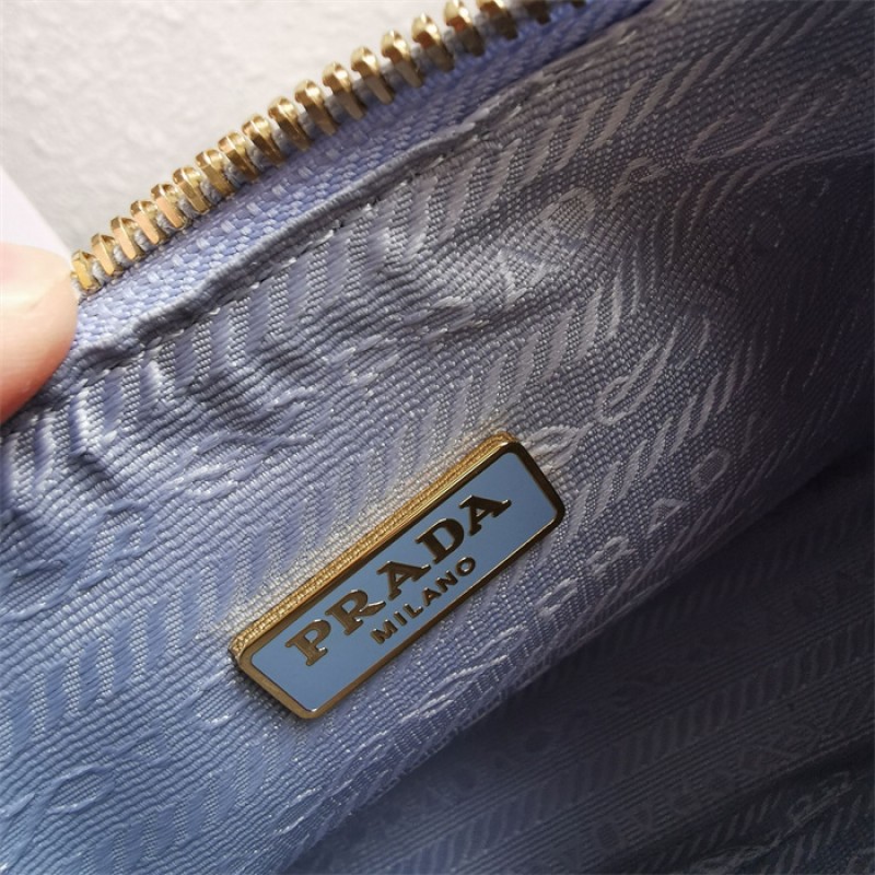 Prada Re-Edition 2005 Saffiano leather bag 1BH204 Light Blue