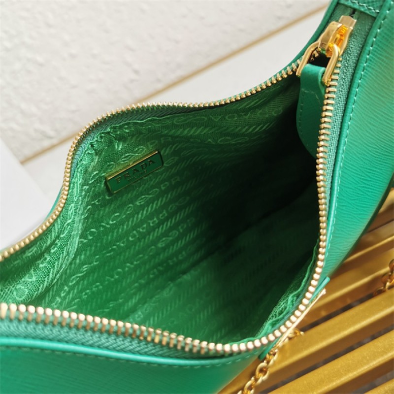Prada Re-Edition 2005 Saffiano leather bag 1BH204 Green