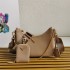 Prada Re-Edition 2005 Saffiano leather bag 1BH204Beige