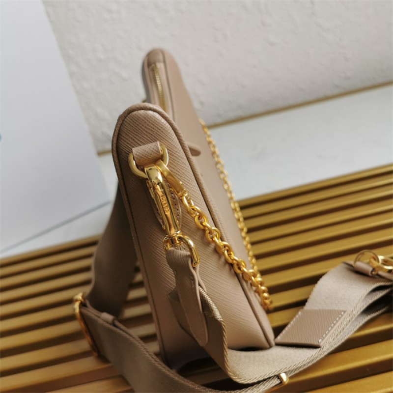 Prada Re-Edition 2005 Saffiano leather bag 1BH204Beige