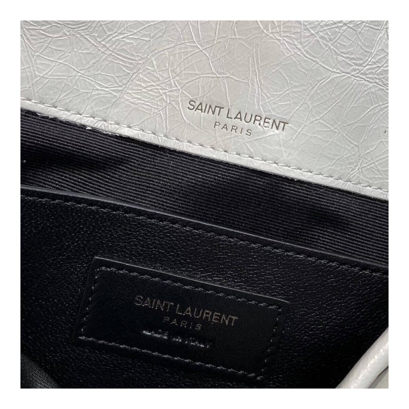YSL Saint Laurent Niki Baby In Crinkled Vintage Leather 533037