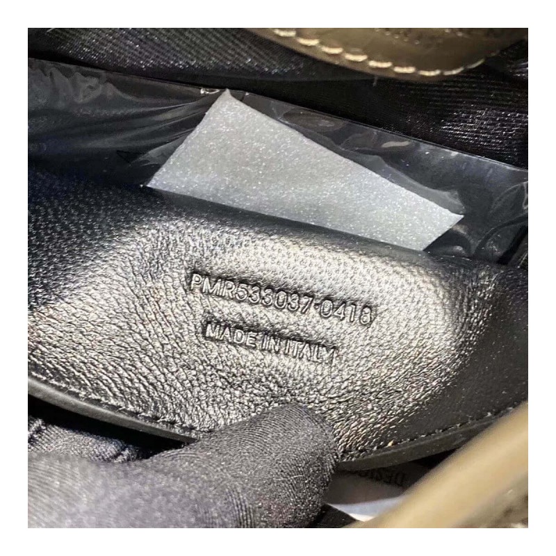 YSL Saint Laurent Niki Baby In Crinkled Vintage Leather 533037