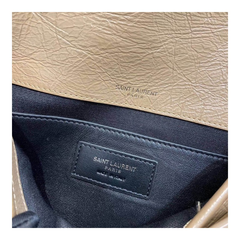 YSL Saint Laurent Niki Baby In Crinkled Vintage Leather 533037