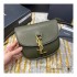 Saint Laurent Kaia YSL-Plaque Small Leather Satchel 619740