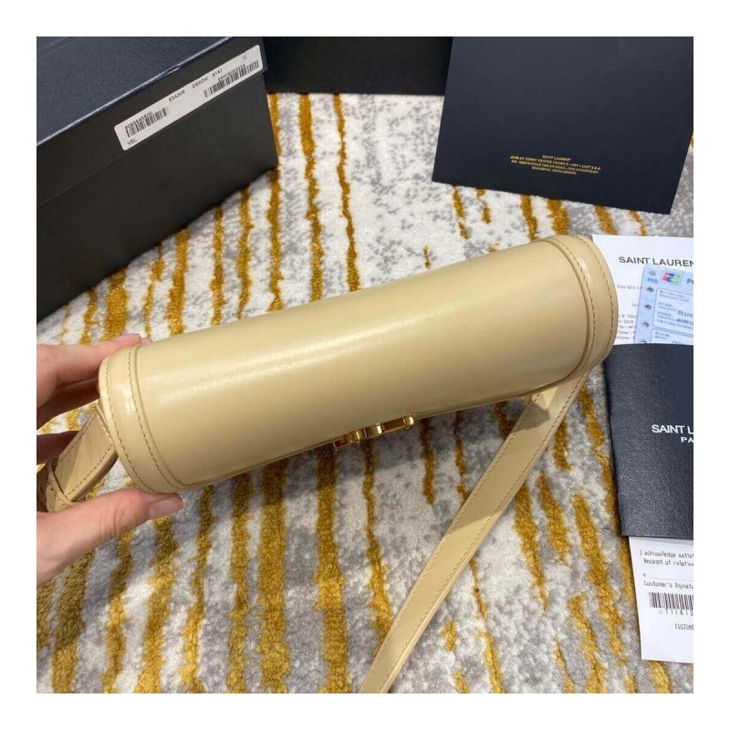 Saint Laurent YSL Solferino Small Satchel In Box Leather 634306