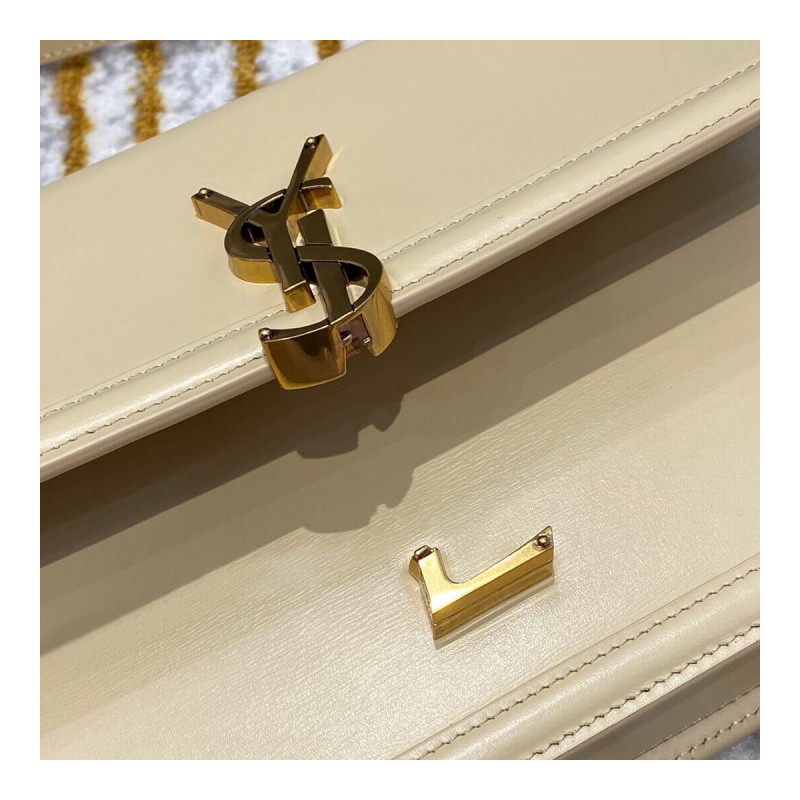 Saint Laurent YSL Solferino Medium Satchel In Box Leather 634305