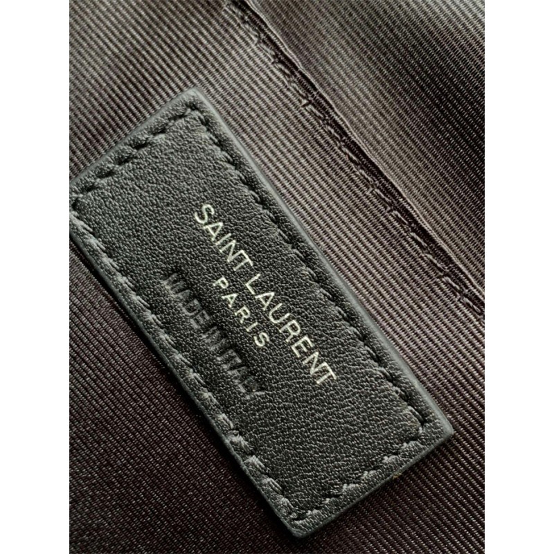 Saint Laurent YSL Lou Camera Bag in Quilted Leather Black 715232DV7081000