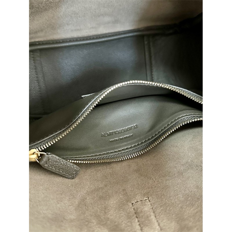 Saint Laurent Small LE 5 A 7 Supple Handbag in Grained Leather 713938AAAUQ3212