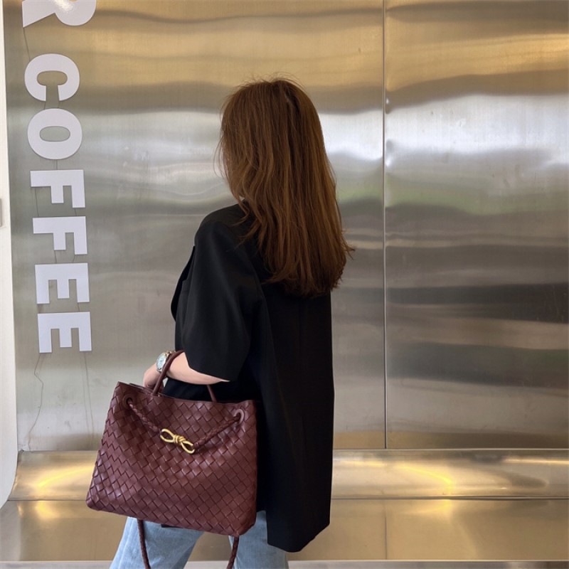 Bottega Veneta Women’s Medium Andiamo Handbag 766016Barolo